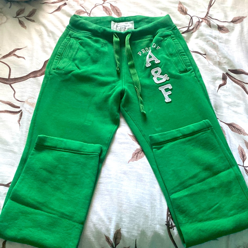 Mens Extra Small Sweatpants Green